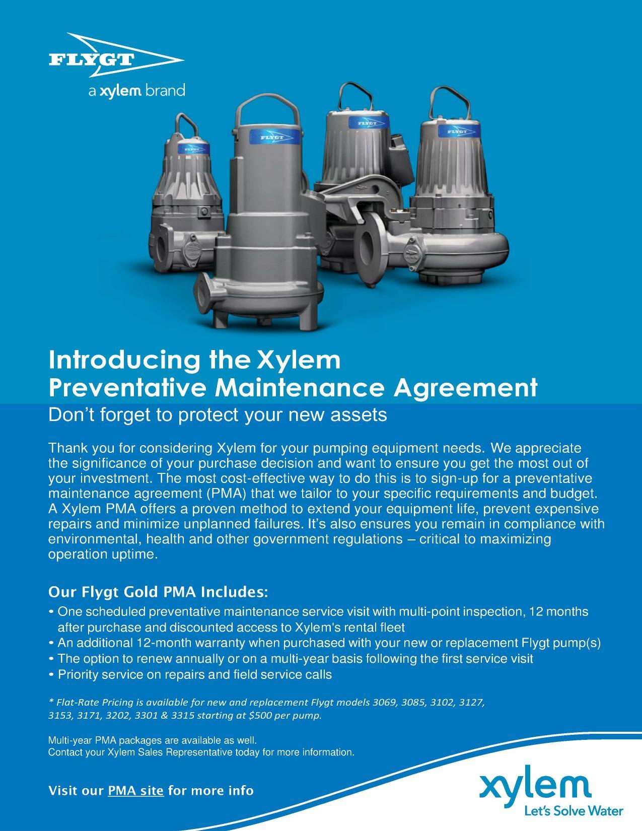 Again: Preventative Maintenance Agreement
