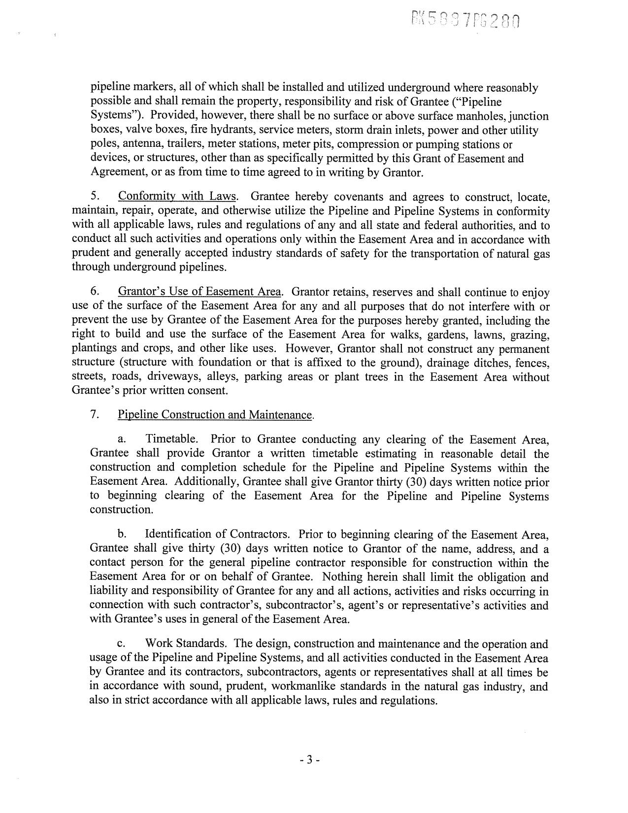 7. Pipeline Construction and Maintenance.
