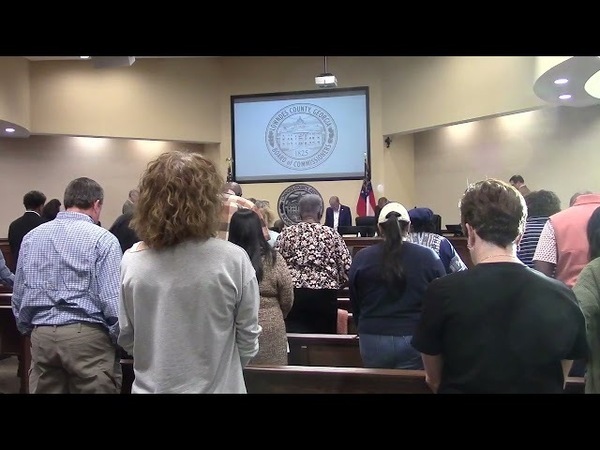 [1. Call to Order 2. Invocation 3. Pledge]