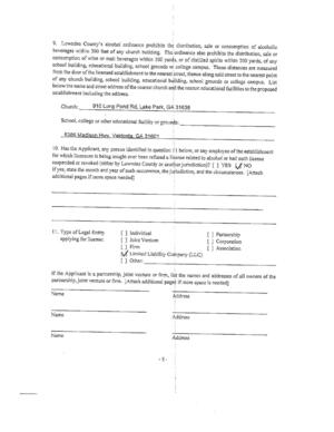 [beverages within 300 feet of any church building. The.ordinance also prohibits the distribution, sale or]