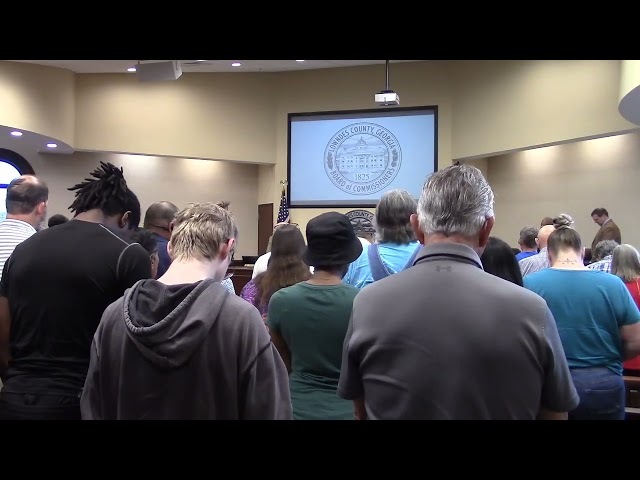 1. Call to Order 2. Invocation 3. Pledge