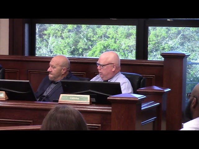 7. Reports - County Manager - called on Utilities Manager Steve Stalvey