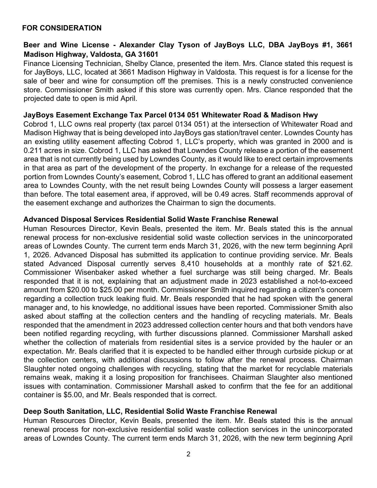 whether the collection of materials from residential sites is a service provided by the hauler or an