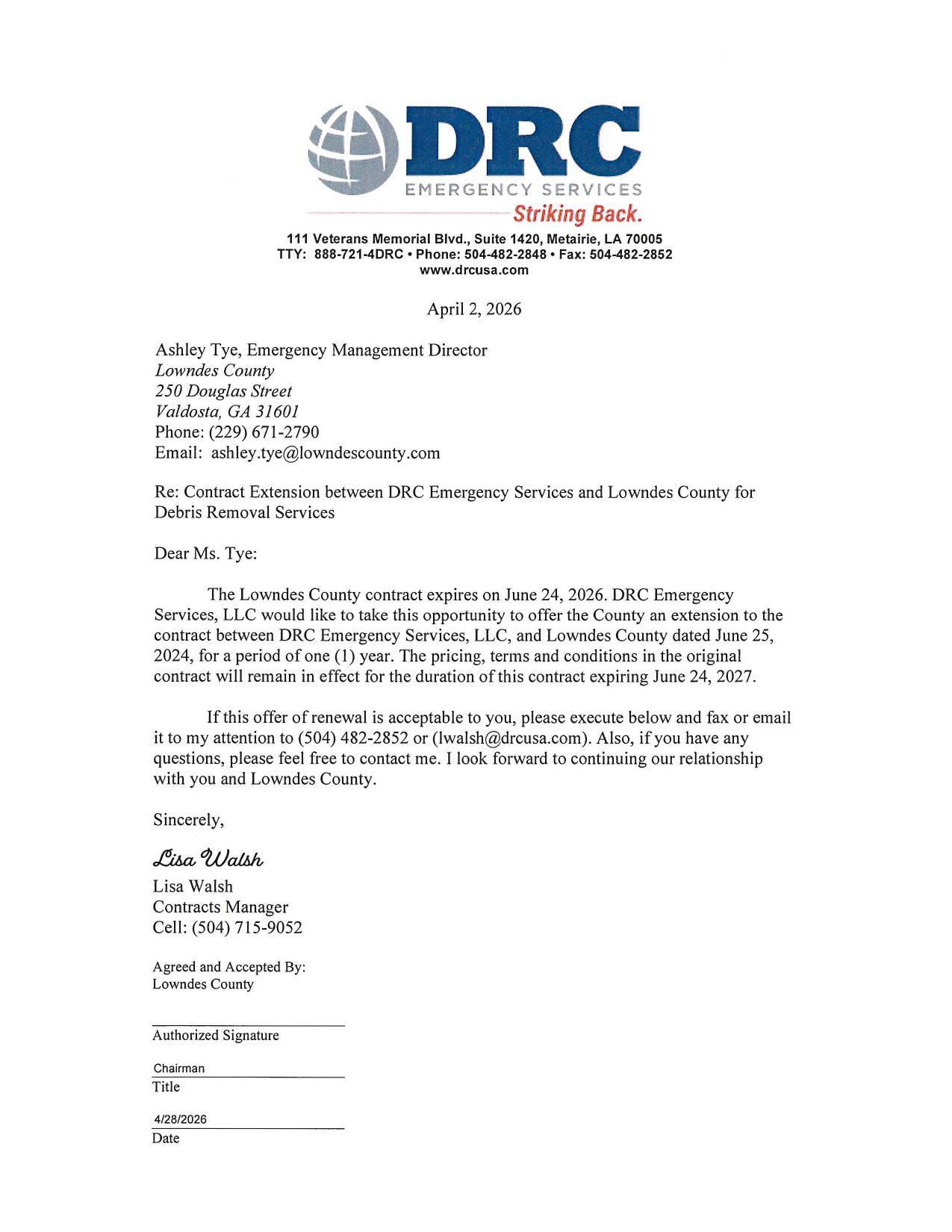 DRC Emergency Services