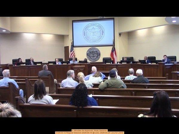 3. Minutes for Approval, Work Session 2026-04-13 Regular Session 2026-04-14 @ LCC, 2026-04-28 --jsq for LAKE