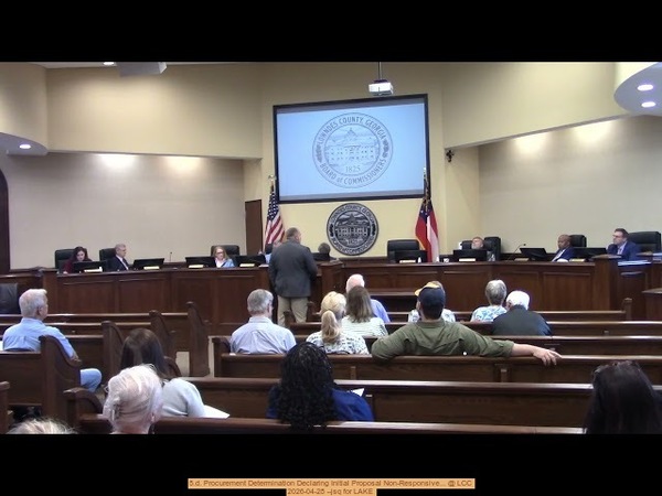 5.d. Procurement Determination Declaring Initial Proposal Non-Responsive... @ LCC, 2026-04-28 --jsq for LAKE