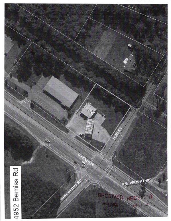 Map: 4952 Bemiss Road @ Pine Grove Road & Lori Street