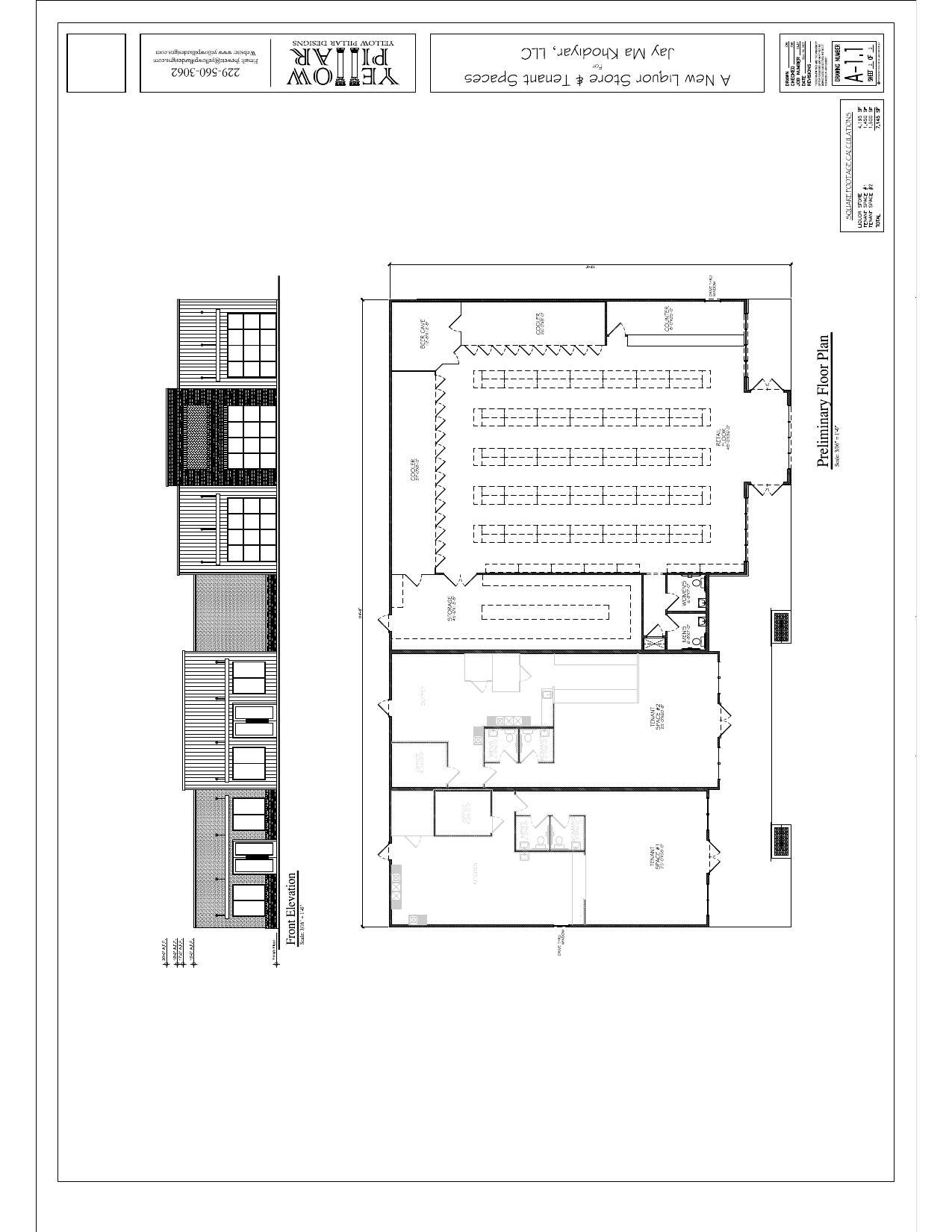 Preliminary Floor Plan