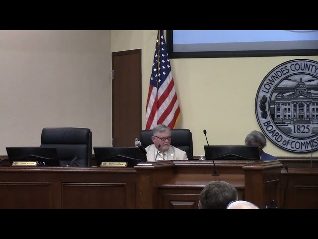 8. Reports - County Manager - Chairman gave an update on burn ban