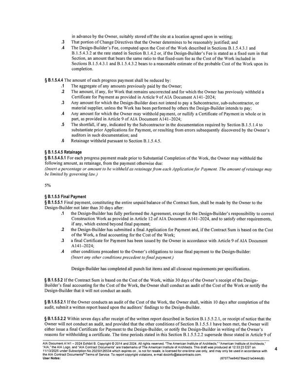 [§ B.1.5.5.2.2 Within seven days after receipt of the written report described in Section B.1.5.5.2.1, or receipt of notice that the]