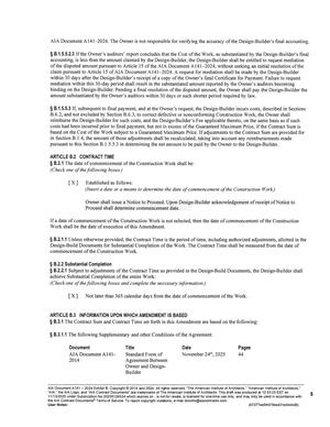 [Owner shall issue a Notice to Proceed. Upon Design-Builder acknowledgement of receipt of Notice to]