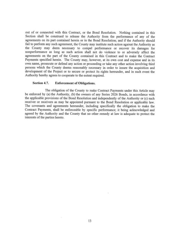 Section shall be construed to release the Authority from the performance of any of the