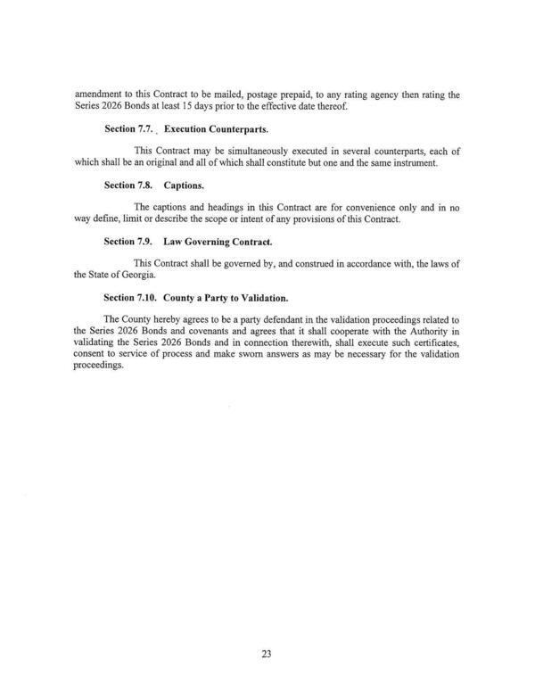 Section 7.7. Execution Counterparts.