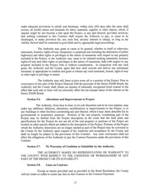 [Section 5.6. Alterations and Improvements to Project.]