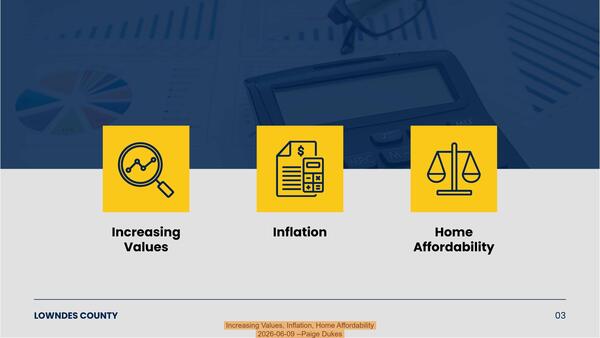 [Increasing Values, Inflation, Home Affordability, 2026-06-09 --Paige Dukes]