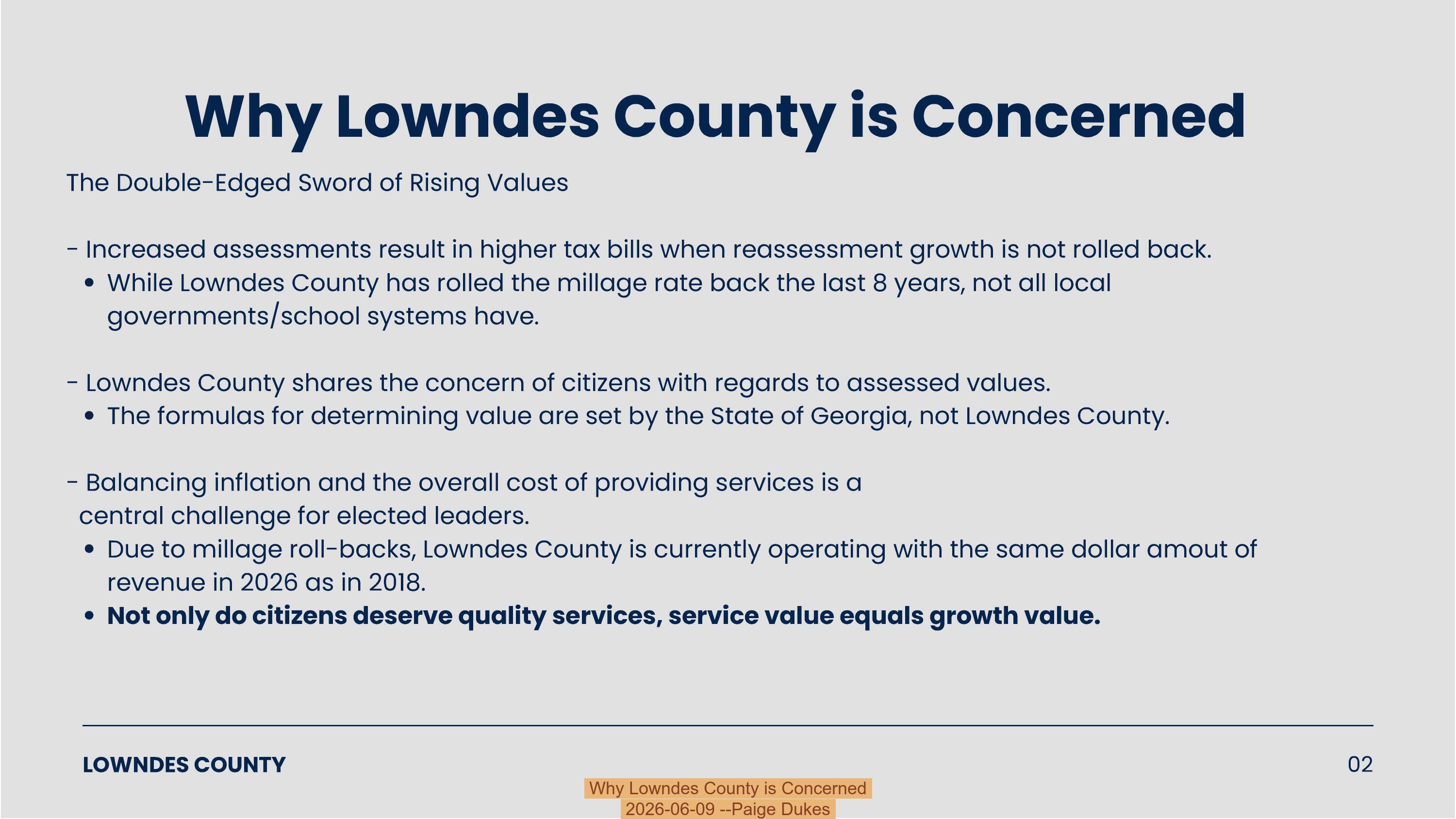 Why Lowndes County is Concerned, 2026-06-09 --Paige Dukes