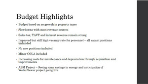 [Budget Highlights]