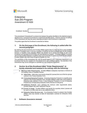 [2. Section 2a of the Enrollment titled “Order Requirements”, is]