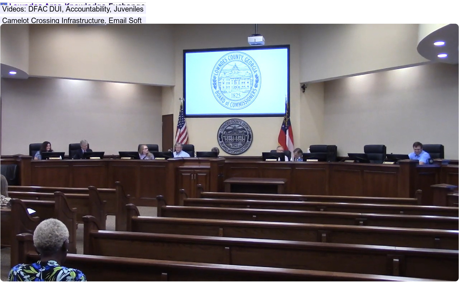 [14-minute Lowndes County Commission Work Session, 2026-06-22 --LAKE videos]