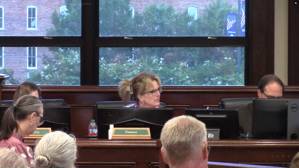 Finance Director Stephanie Black presents Alcoholic Beverage Ordinance, 2026-06-23 --Gretchen Quarterman for LAKE