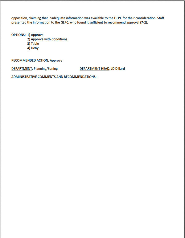 [6.b. Verizon wants a tower in Langdale Park; GLPC voted 7-2 to recommend approval.]
