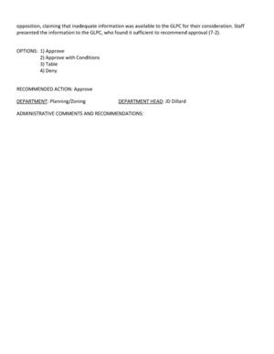 [GLPC recommended approval 7-2.]
