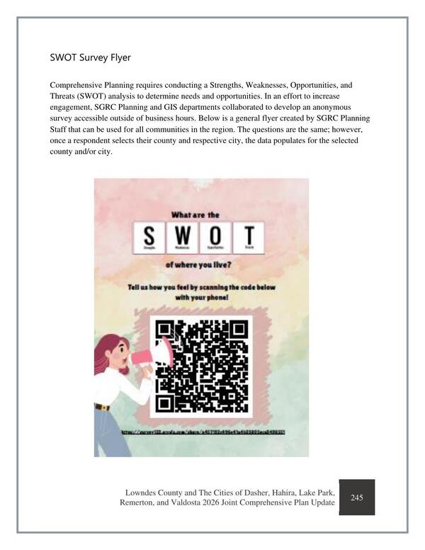 [SWOT Survey Flyer]