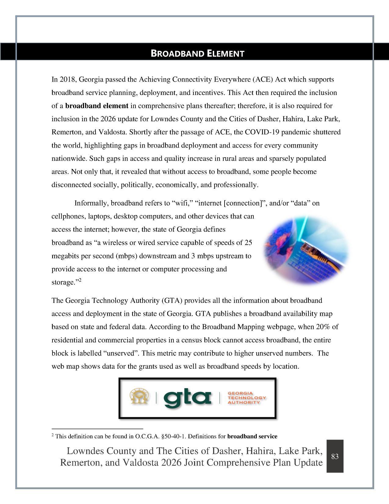 BROADBAND ELEMENT