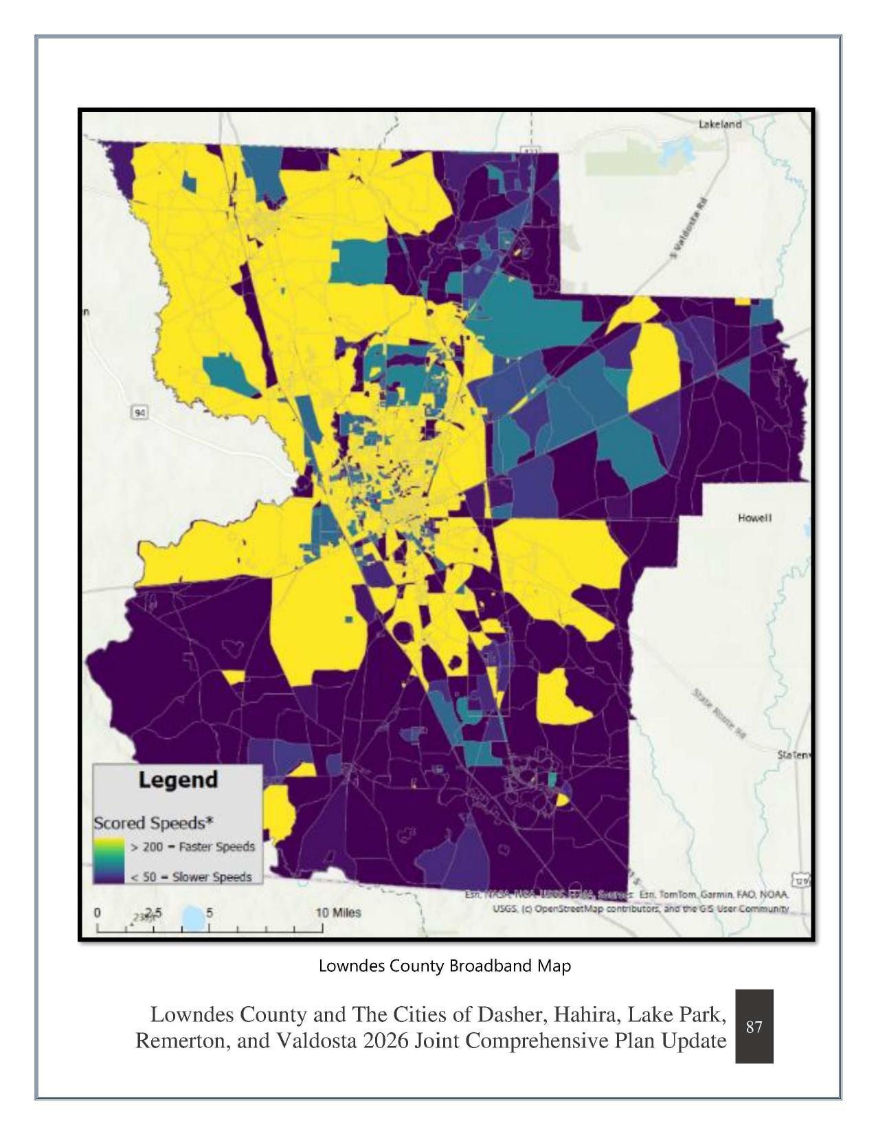 Lowndes County Broadband Map