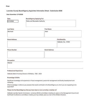 [Herb Reinhard application]