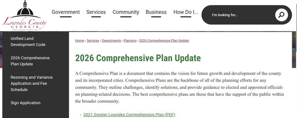 [Comp Plan Link 2026-07-27 --Lowndes County Planning Department]