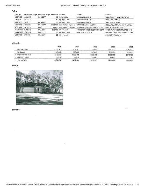 [Page 2, parcel 0073 318]