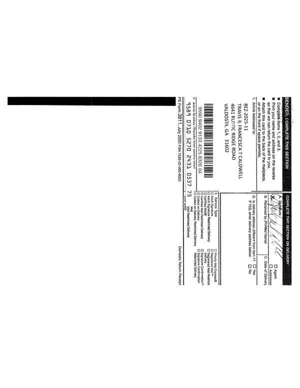 Notice Returns and Letters 0035