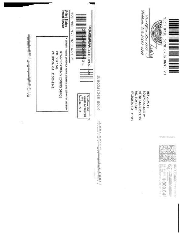Notice Returns and Letters 0049