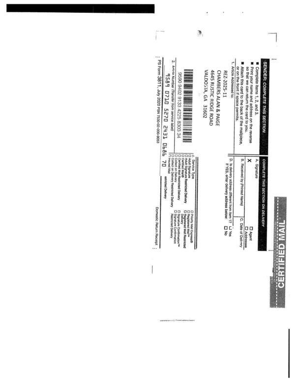 Notice Returns and Letters 0051