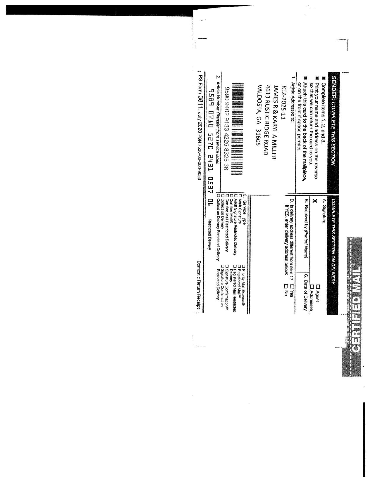 Notice Returns and Letters 0044