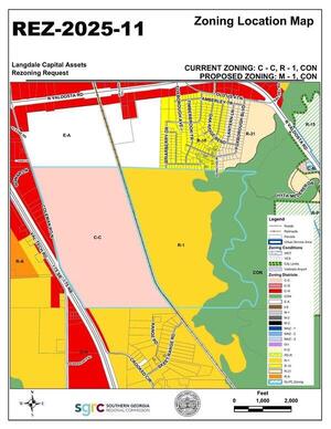 [Zoning Location Map, REZ-2025-11]