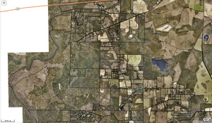 [Map: Sabal Trail, Withlacoochee River, Mcintyre Cemetery, Rocky Ford Road 2026-08-30 --Lowndes County Tax Appraisers]