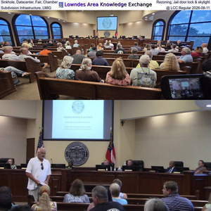 [Sinkhole, Datacenter, Fair, Chamber, Rezoning, Jail door lock & skylight, Subdivision Infrastructure, LMIG @ LCC Regular 2026-08-11]