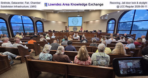 [Sinkhole, Datacenter, Fair, Chamber, Rezoning, Jail door lock & skylight, Subdivision Infrastructure, LMIG @ LCC Regular 2026-08-11]