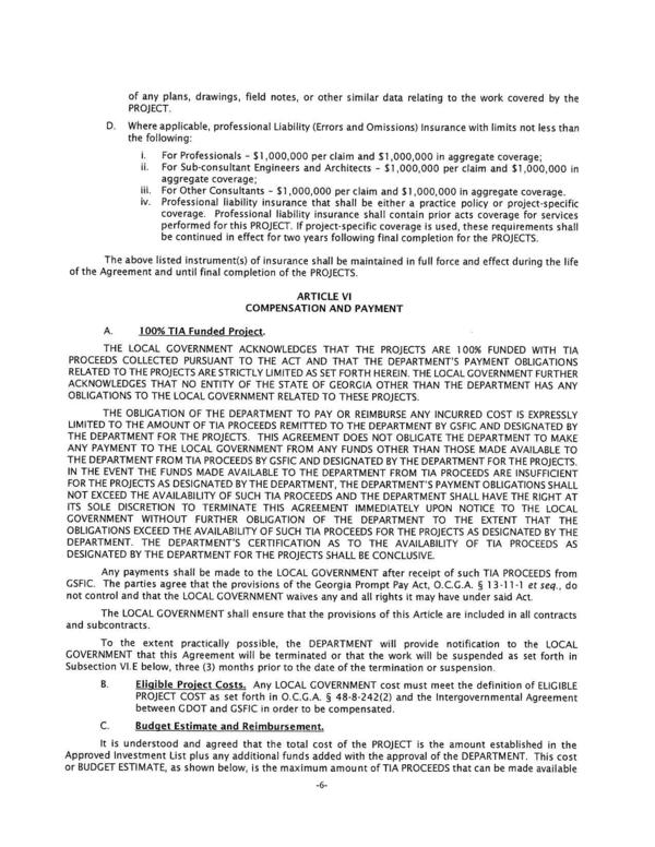 [ITS SOLE DISCRETION TO TERMINATE THIS AGREEMENT IMMEDIATELY UPON NOTICE TO THE LOCAL]