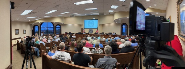 [Crowd @ LCC Regular Session, 2026-08-25 --Gretchen Quarterman for LAKE]