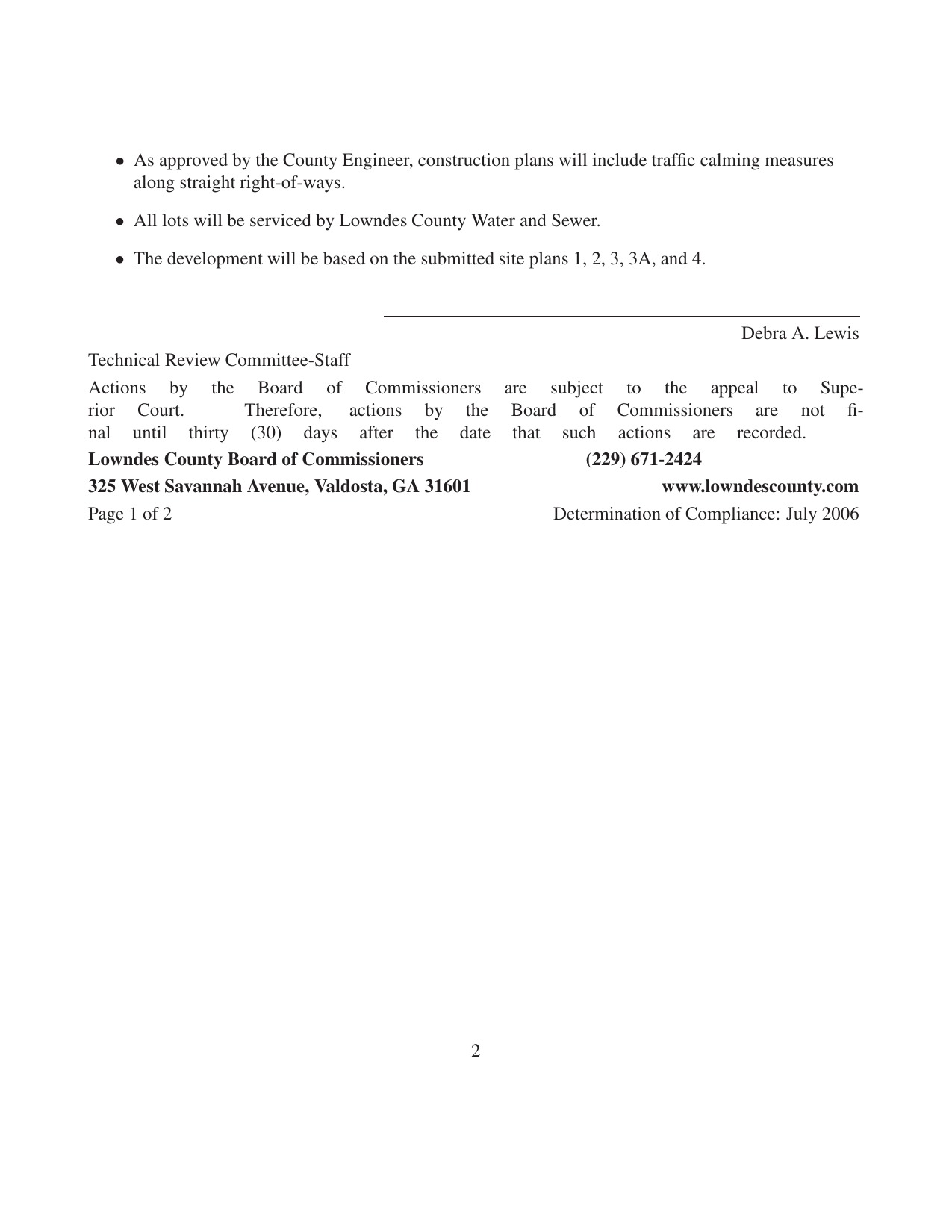 REZ 2006 80 Notice of Decision 1