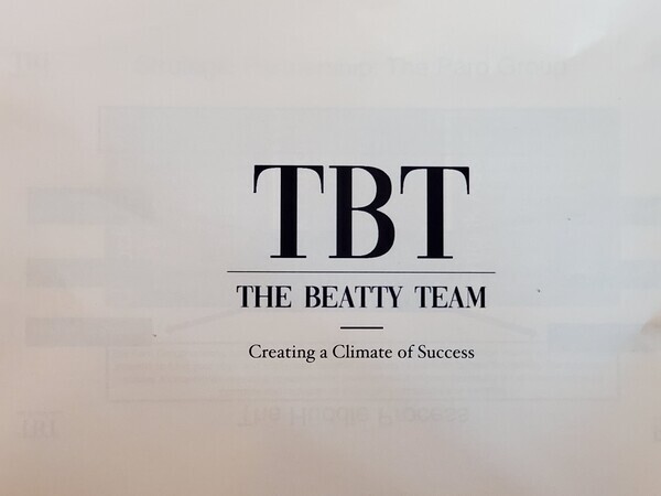 The Beatty Team (TBT) Creating a Climate of Success