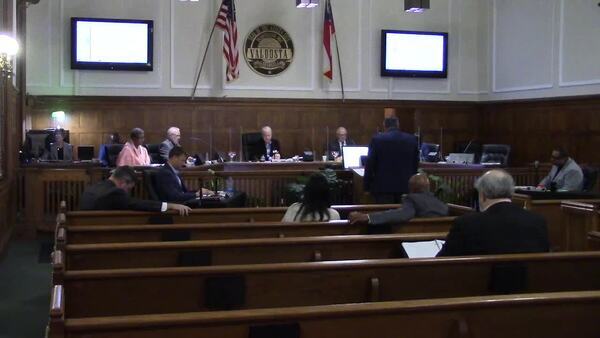 Movie: 3.c. Consideration of a request from the Valdosta-Lowndes County Airport Authority to approve a Resolution authorizing acceptance of a contract from the Georgia Department of Transportation (GDOT) to proceed with crack sealing and remarking of Runway 4/22 at the Valdosta Regional Airport. (33M)