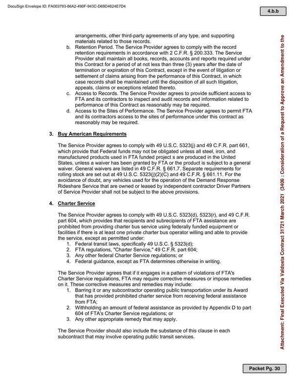 3. Buy American Requirements