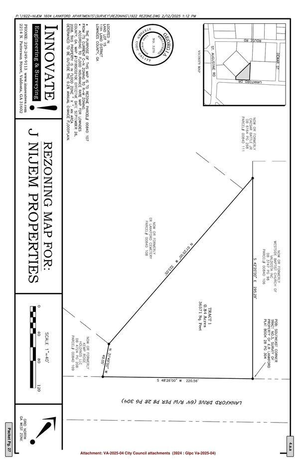 Rezoning Map for: J Nijem Properties