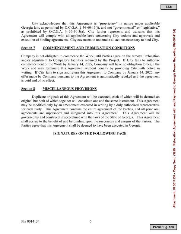 City acknowledges that this Agreement is “proprietary” in nature under applicable