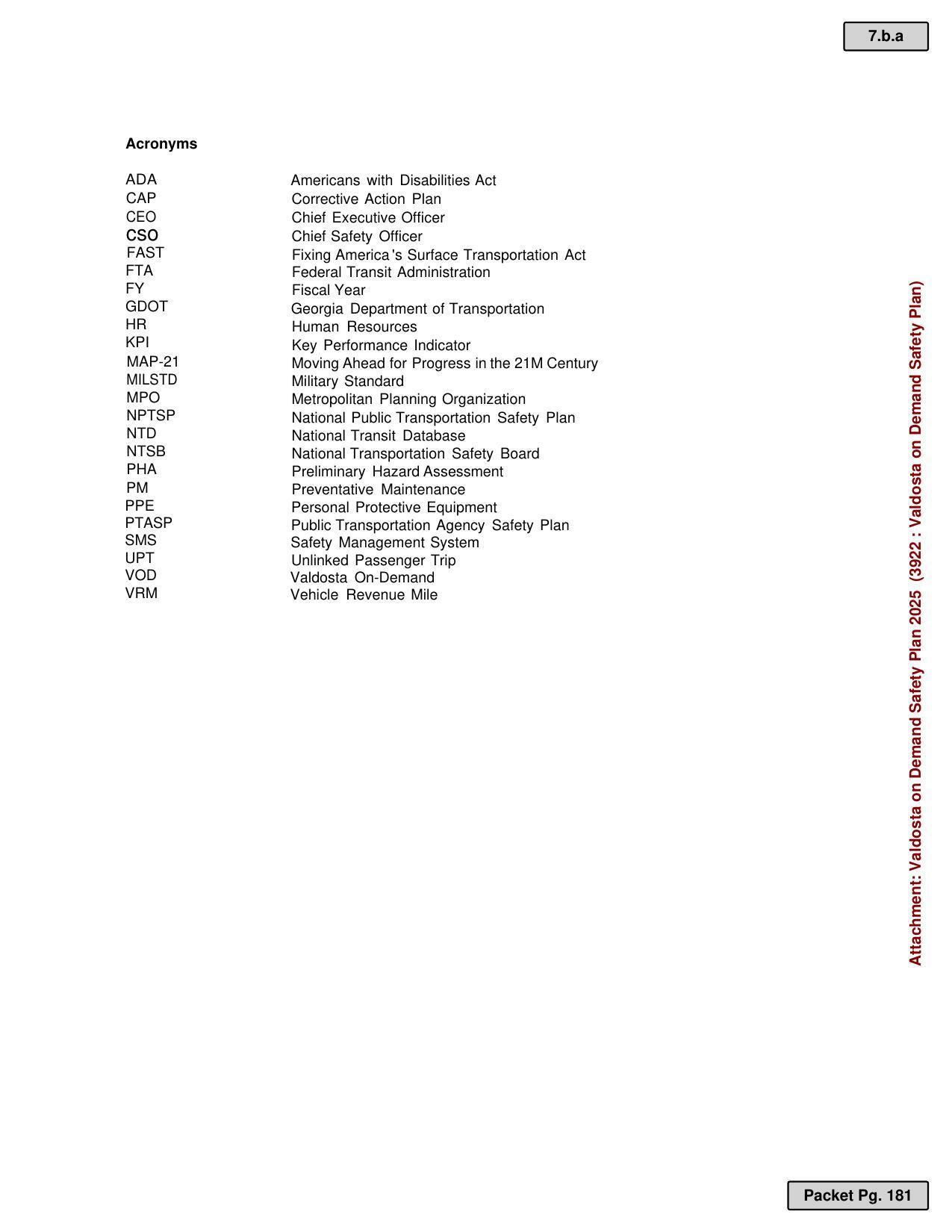Corrective Action Plan