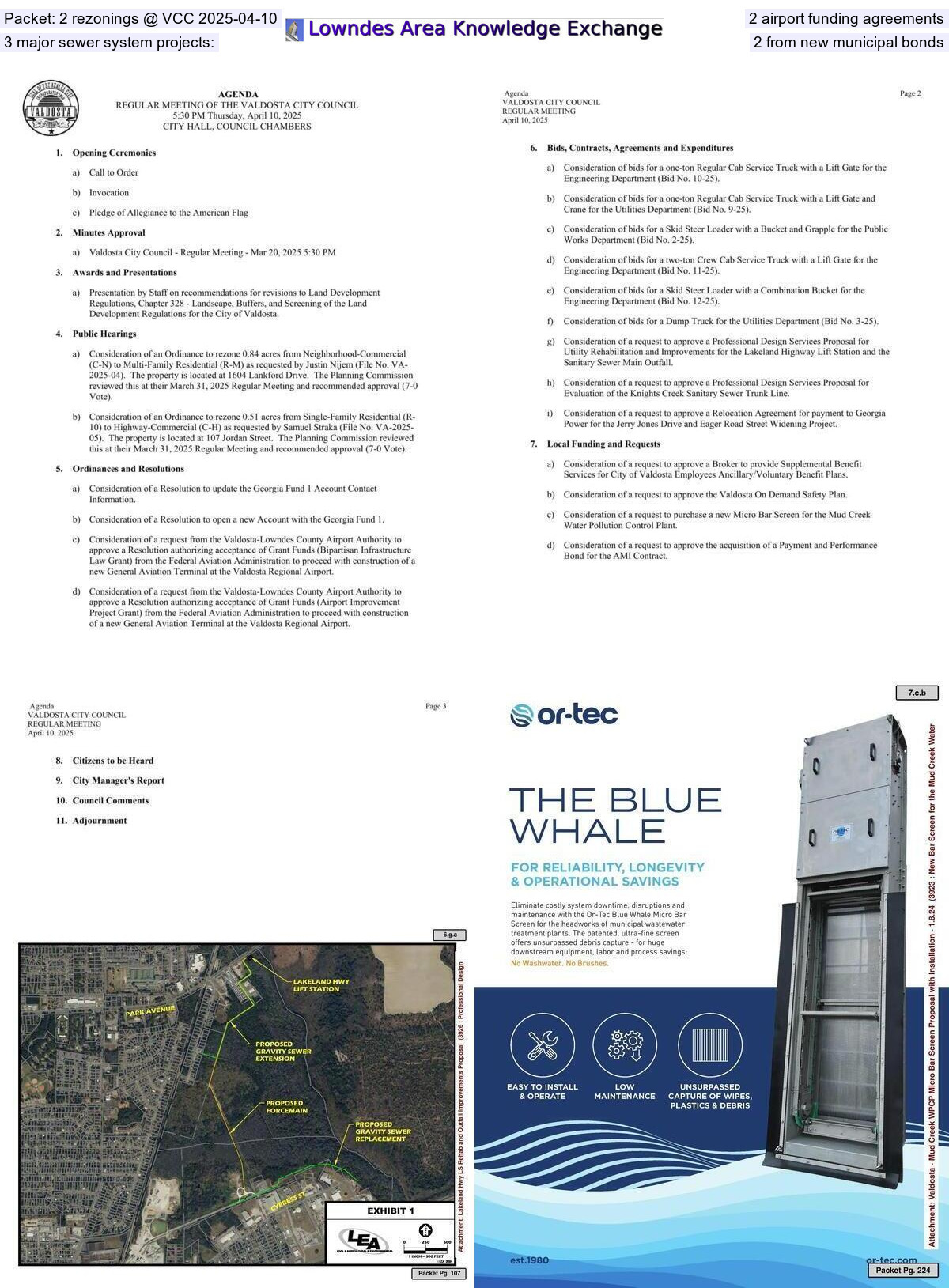 [Collage, Valdosta City Council Packet, 2025-04-10]